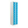 Personal Effects Lockers: Size & Colour: 1800 x 450 x 380mm - Light Blue
