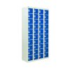 Personal Effects Lockers: Size & Colour: 1800 x 900 x 380mm - Traffic Blue