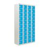 Personal Effects Lockers: Size & Colour: 1800 x 900 x 380mm - Light Blue