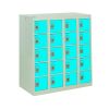 Personal Effects Lockers: Size & Colour: 940 x 900 x 380mm - Light Blue