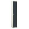 Standard Lockers - 1 Tier (1 Door): Sizes - H x W x Dmm: 1800 x 300 x 300mm, Colour: Dark Grey