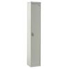 Standard Lockers - 1 Tier (1 Door): Sizes - H x W x Dmm: 1800 x 300 x 300mm, Colour: Light Grey