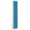 Standard Lockers - 1 Tier (1 Door): Sizes - H x W x Dmm: 1800 x 300 x 300mm, Colour: Light Blue