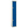 Standard Lockers - 2 Tier (2 Doors): Sizes - H x W x Dmm: 1800 x 300 x 300mm, Colour: Dark Blue
