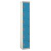 Standard Lockers - 6 Tier (6 Doors): Sizes - H x W x Dmm: 1800 x 300 x 300mm, Colour: Light Blue