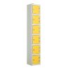 QMP Laminate Door Lockers – Durable, Secure Storage with 450mm Depth: Tiers: 6 Tier (6 Doors)