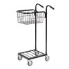 Retail Distribution Trolleys: Options: Trolley with 1 Basket - Black