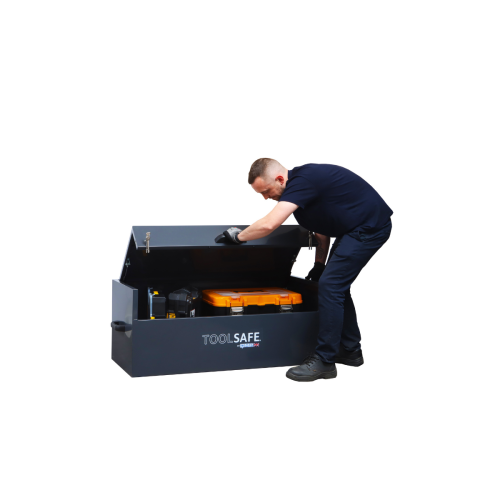 Tool Box Protection ToolSafe® Tool Security Box | Heavy-Duty Lockable Tool Storage