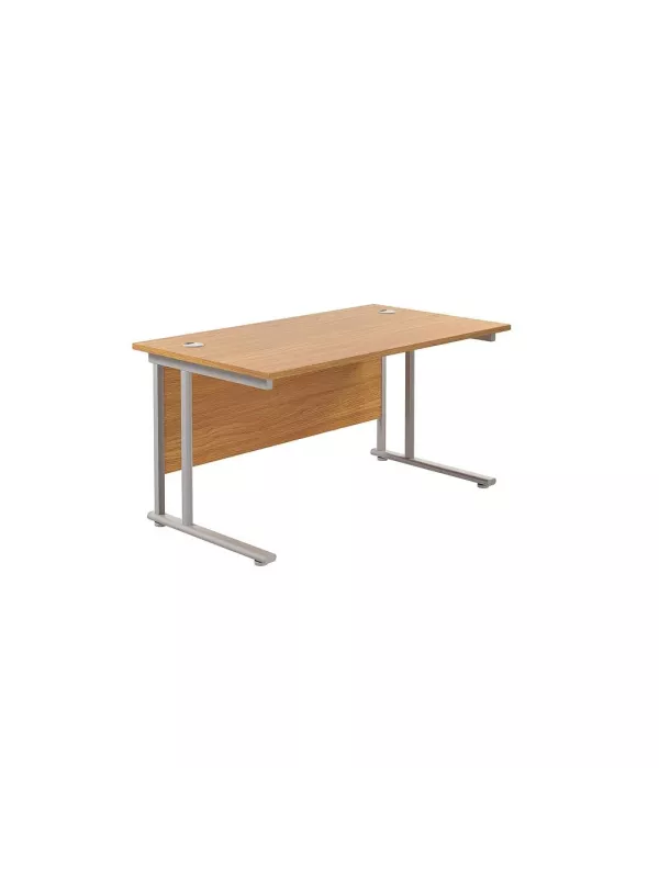 Twin Upright Desk TC Office - Nova Oak