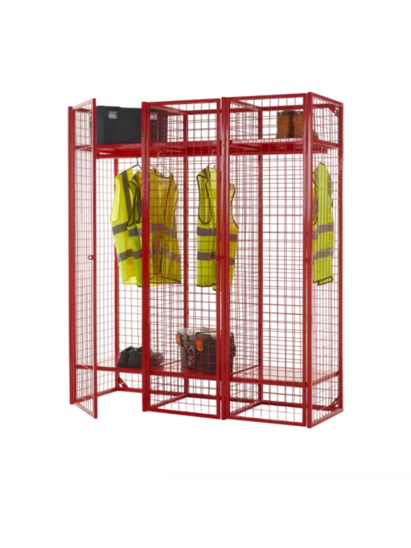 GPC Wire Mesh Storage Unit - Single Sided