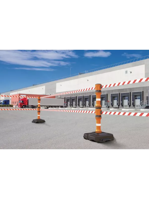 Retractable Barrier Head, Post & Base Kits