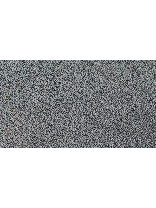 Textured surface detail of grey anti-fatigue mat – durable cushioned matting for industrial and commercial use.