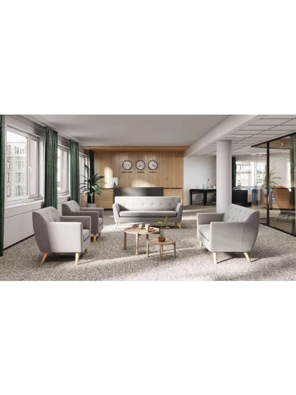 Teknik Modern Skandi 3-Seater Sofa for Ultimate Comfort & Style