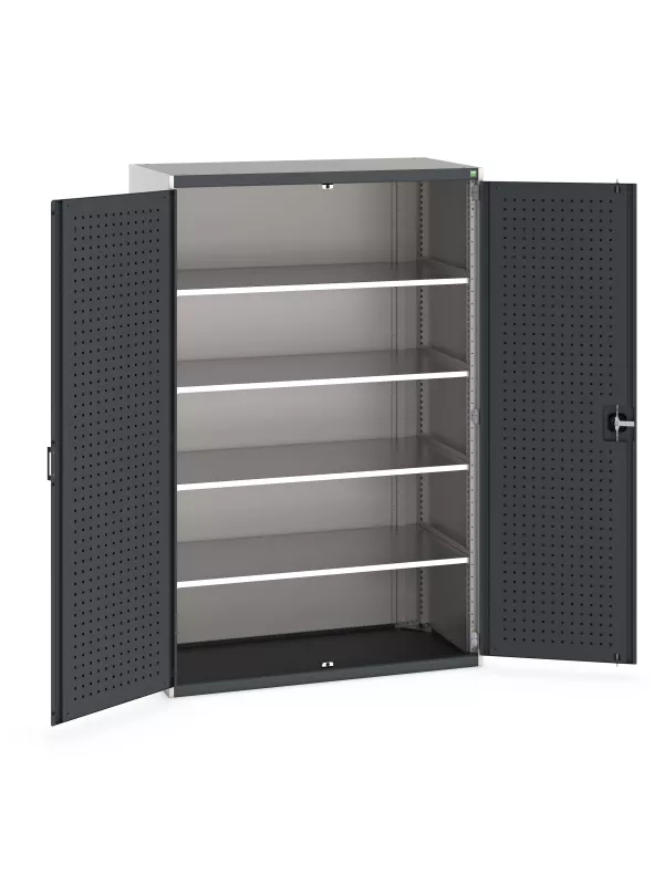 Bott Cubio Perfo Panel Lined Cupboard - 1300 x 650mm
