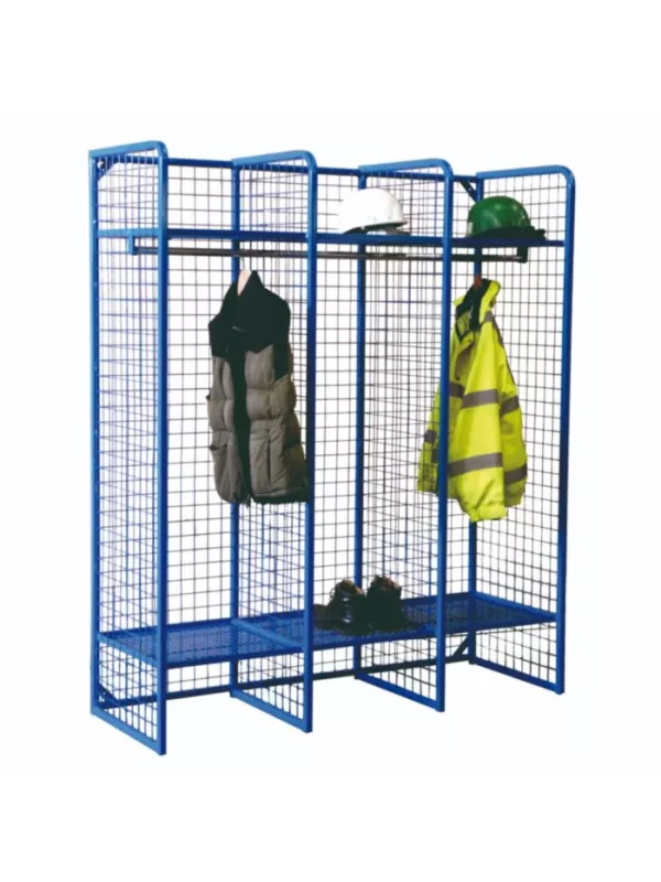 GPC Wire Mesh Storage Unit - Single Sided