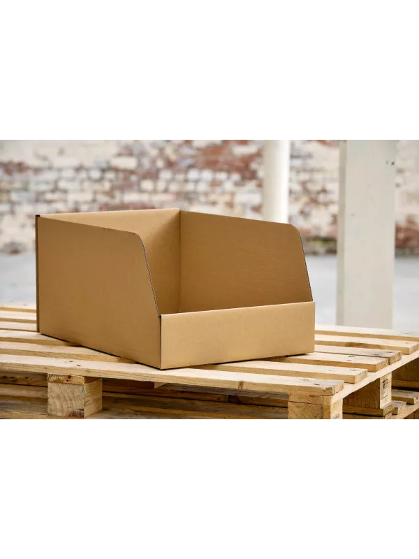 K-bins - C Range - Pack of 15 Cardboard Storage Bins 300 mm High