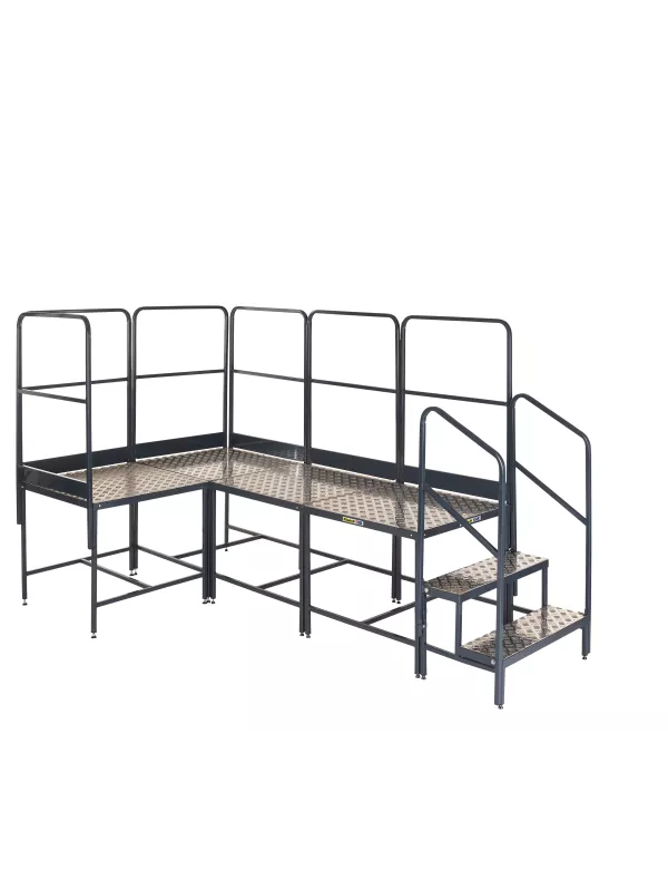 Climb-It Four Platforms Corner Modular