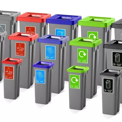 GPC Coloured Recycling Bins
