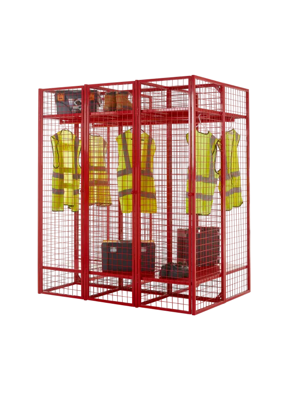 GPC Wire Mesh Storage Unit - Double Sided