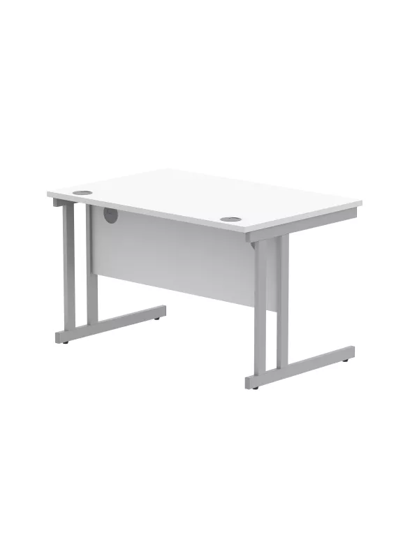 Core Stylish Computer Office Rectangular Desk - Artic White