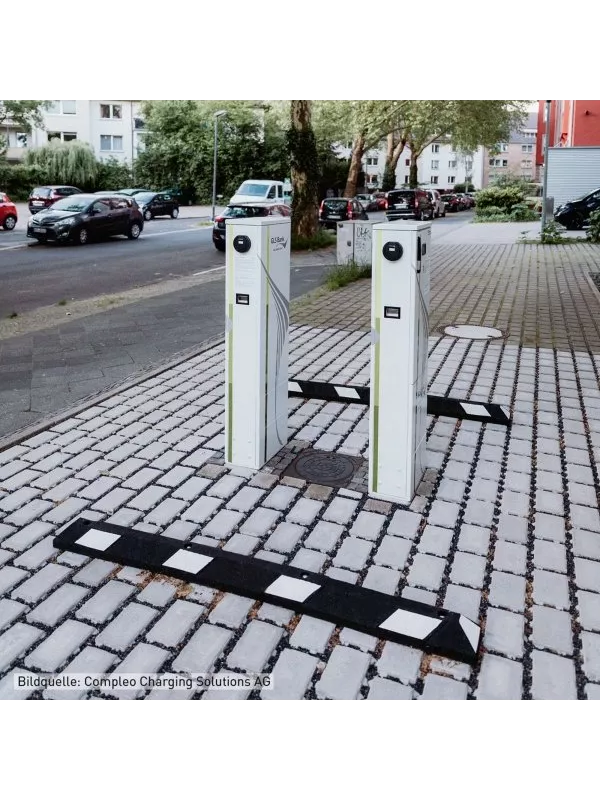 Moravia Park-AID Heavy Duty Rubber Car Parking Truck Garage Wheel Stop Block