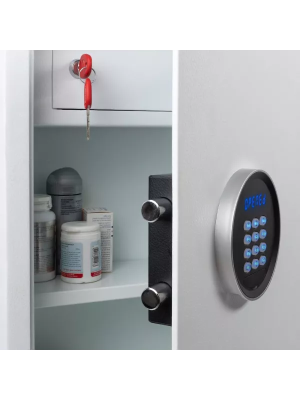 Securikey Drug & First Aid Medicine Cabinet Electronic Safe