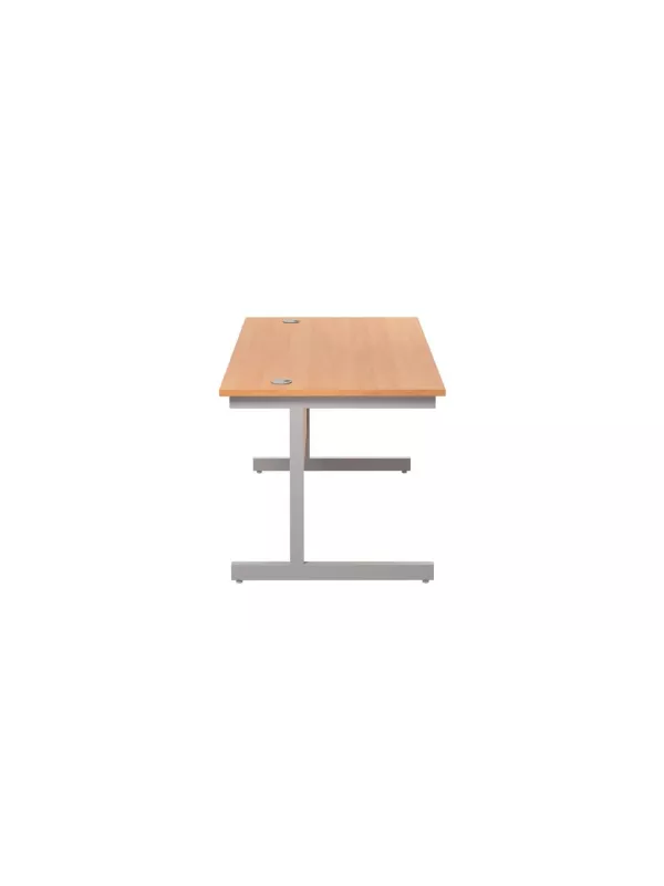 Single Upright Desk TC Office - Beech