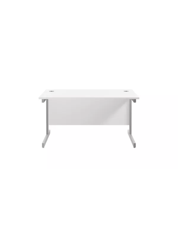 Single Upright Desk TC Office - White
