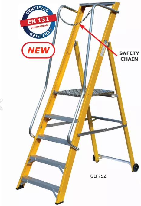 GPC Portable Glass Fibre Wide Steps