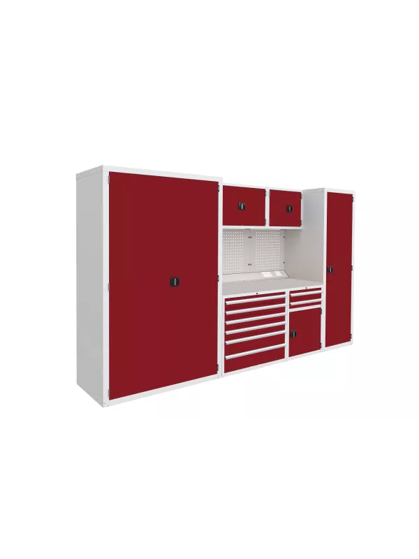 QMP Euroslide Modular Workshop Kit 5 – Comprehensive Storage Solution