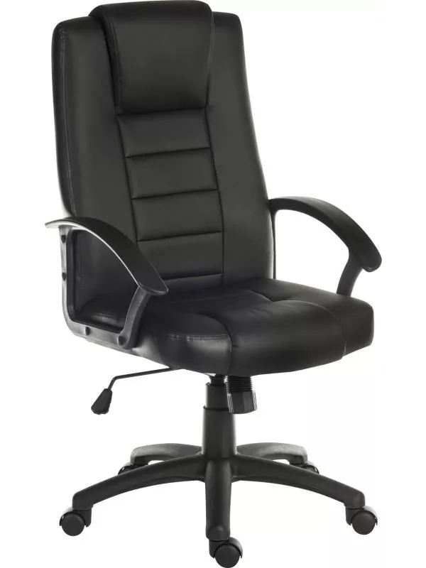 Teknik Leader Executive Chair with Bonded Leather and Adjustable Height