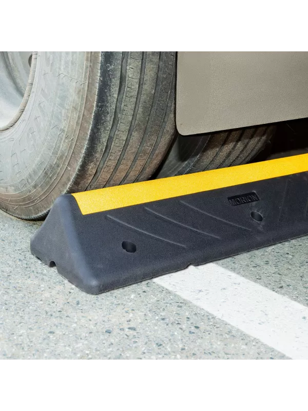 TRAFFIC-LINE Heavy Duty HGV Wheel Stop - Recycled Rubber