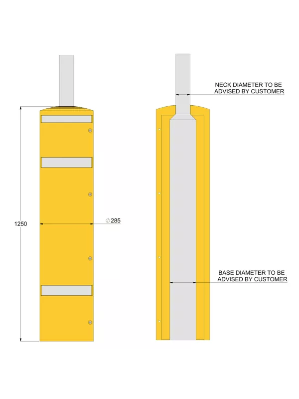 VISUSAFE Lamp Post Protector