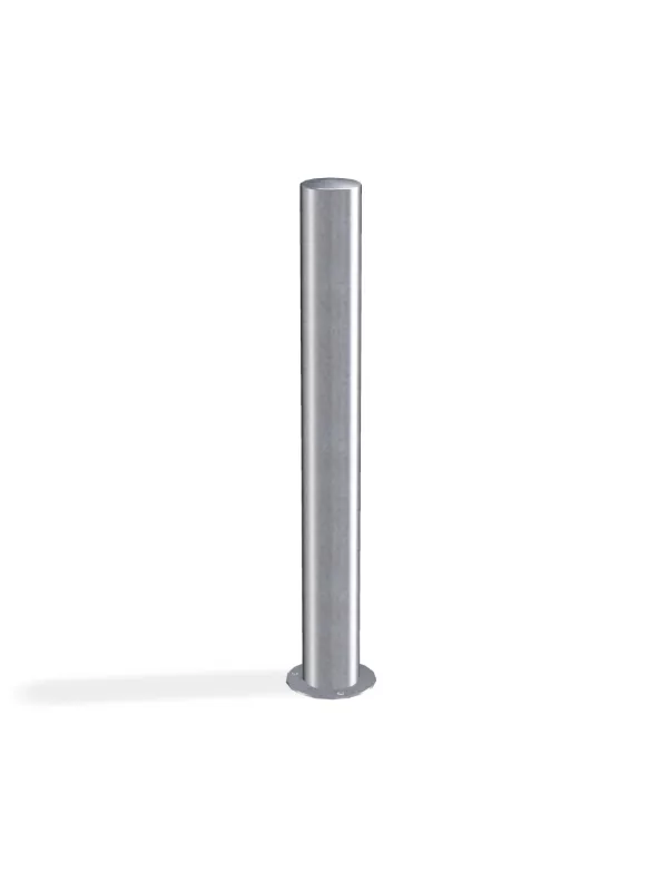 Autopa Fixed Galvanised Steel Bollards – UK Made, Bolt Down or Concrete In
