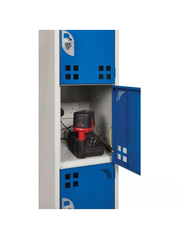 QMP Tool Storage Lockers – Secure, Perforated Door Tool Lockers for Workshops