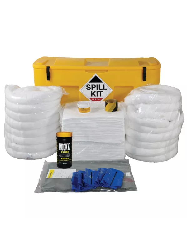 Fentex Oil Only Spill Kit in Wheeled Locker 350Litres