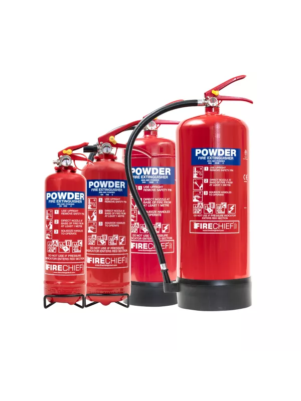 Firechief CTX ABC Powder Extinguisher  Multi Risk Fire Protection