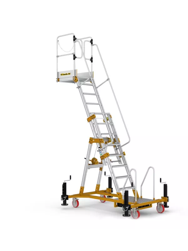 CLIMB-IT® Tanker Ladder – Height Adjustable Cantilever Platform