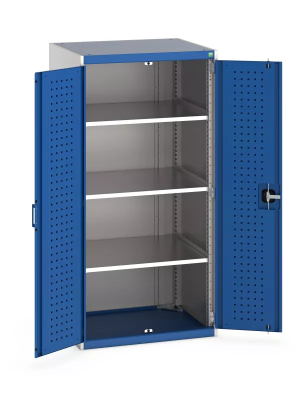 Bott Cubio Perfo Panel Lined Cupboard - 800 x 650mm