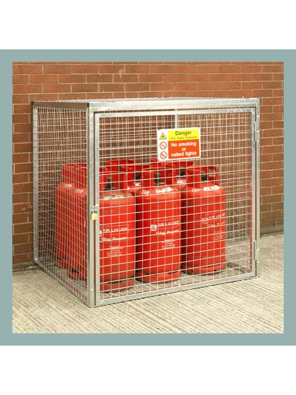 Premier Standard Gas Cylinder Cages - 1200 x 1200 x 1200mm