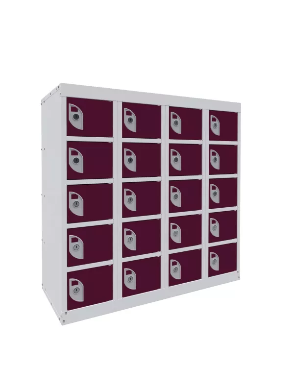 QMP Dual USB Phone Charging Locker Solid