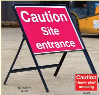 Premier Versatile Steel Stanchions for Sign Display