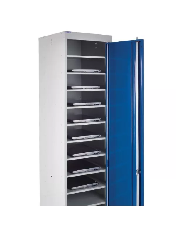 QMP One-Door Laptop & Tablet Storage Locker – Secure Storage for Up to 15 Devices