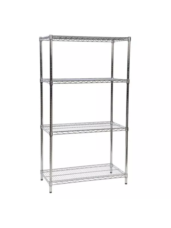 Shelfspan Eclipse Chrome Wire Shelving