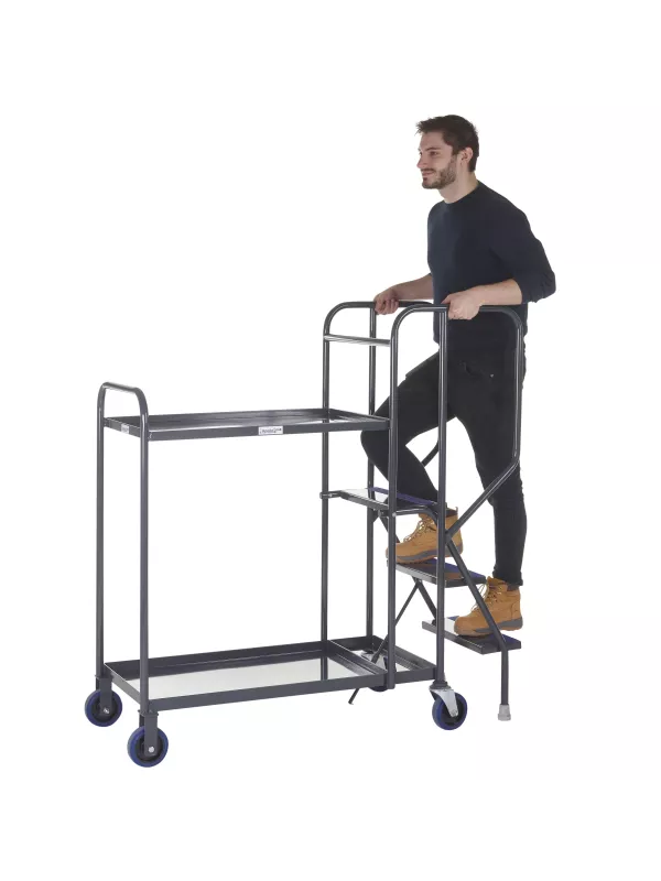 GPC Order Picking Trolley - Shelf Options