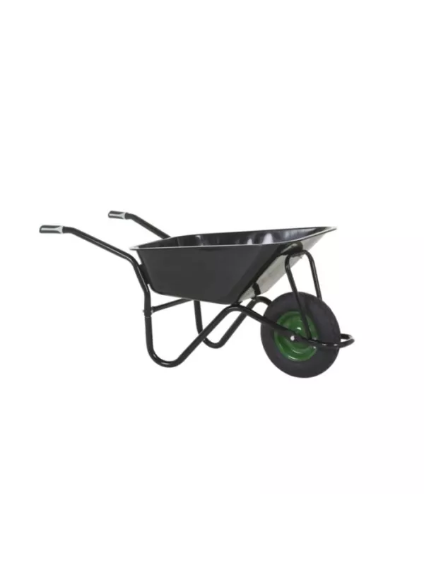 OLYMPUS® Heavy-Duty Wheelbarrows – 80L & 100L Capacity, Pneumatic or Puncture-Proof Wheel Options