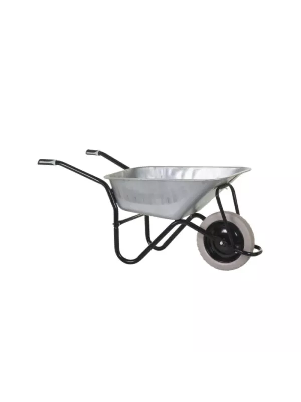 OLYMPUS® Heavy-Duty Wheelbarrows – 80L & 100L Capacity, Pneumatic or Puncture-Proof Wheel Options
