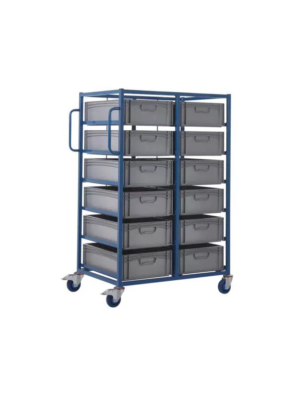 GPC Tray Rack with 170 x 600 x 400 mm 35.5 Litre Containers