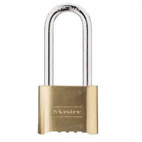 Securikey Brass Finish Combination Padlock: 10,000 Codes