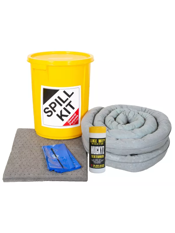Fentex 30L General Purpose Spill Kit in Small Yellow Drum